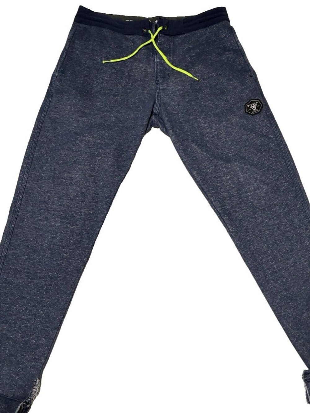 Vissla Sofa Surfer Pants Mens Large Gray Heather Jogger Fleece Casual Lounge